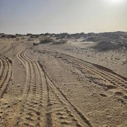 Anfahrt zu einem Stellplatz