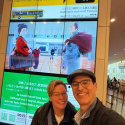 Welcome to Haneda, How may we help you?