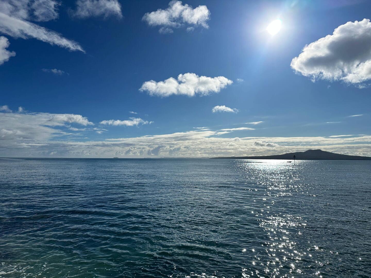 Morgenstimmung am Strand beim Campingplatz