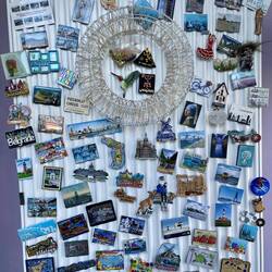 all unsere Magnete ! Die Heizung biegt sich schon!