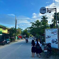 Straßen von Port Barton