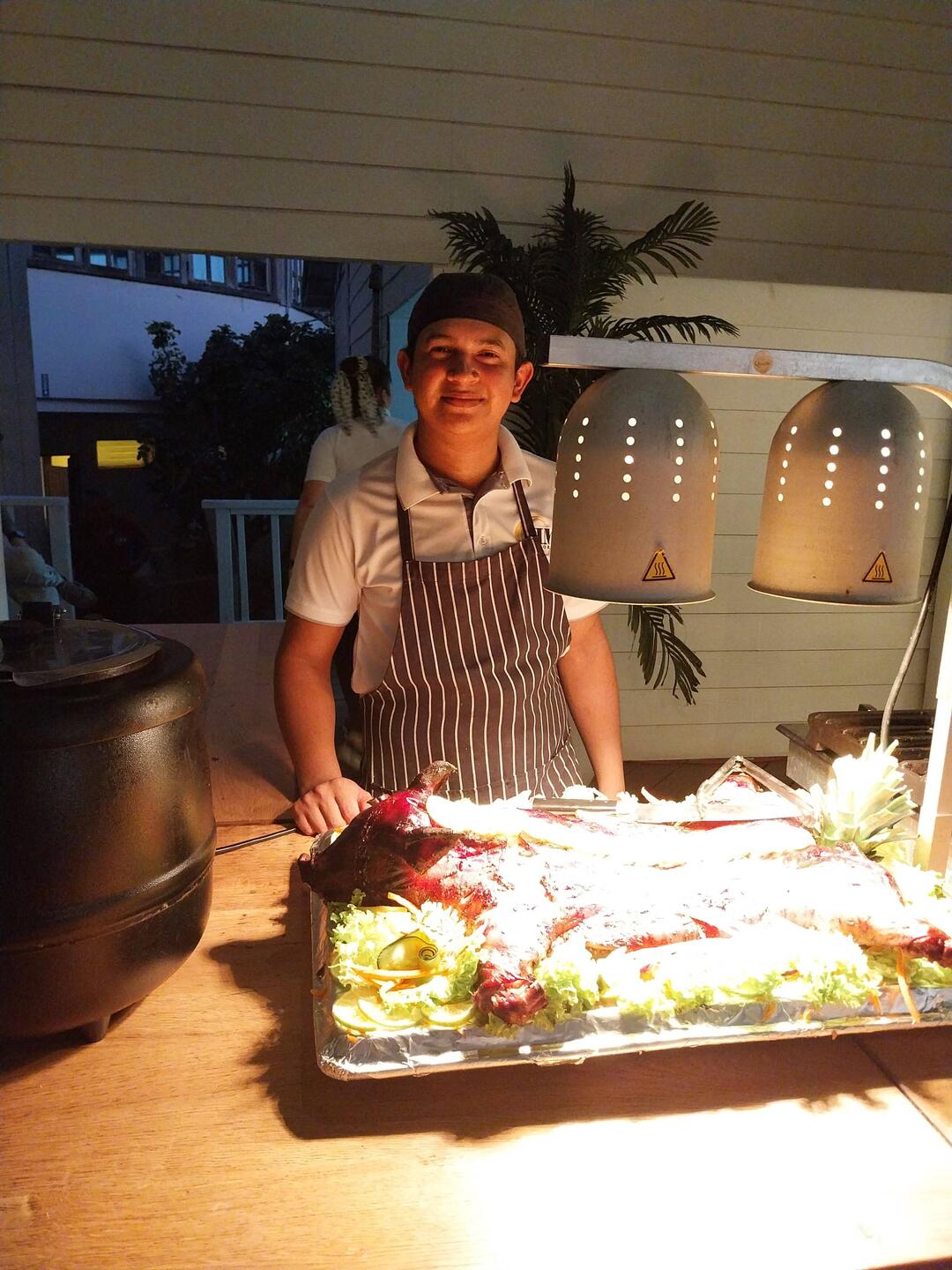 Mein Lieblingskoch, er konnte sich meinen Namen gleich merken 😁