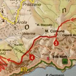 Unser heutiger Wanderweg