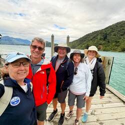 Windy drop off at Torea Bay