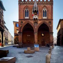 Palazzo della Mercanzia ... seat of the city's commercial & trading activities since the 14th cent.