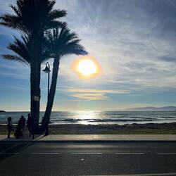 Sonnenuntergang in La Azohía