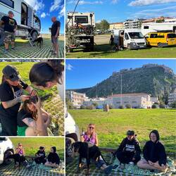 Holle u.Mone haben wir auf dieser Reise immer wieder gerne getroffen und hier völlig zufällig👌🏻😍