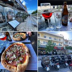 ..heute mal beim waschechten Italiener in Griechenland 🇮🇹👍🏻🇬🇷😋