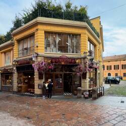 La Prosciutteria on Via Oberdan ... today's lunch spot — Bologna, Italy.