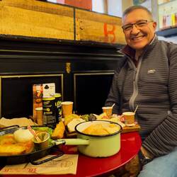 Lunch at La Prosciutteria — Bologna, Italy.