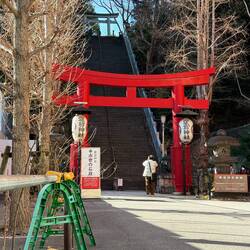 Gate leading to the Atago Shrine