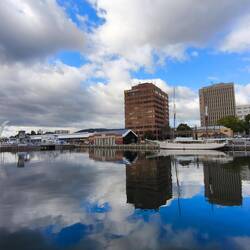 Seafront von Hobart