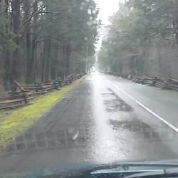 Zum Glück mußte man nicht unbedingt raus.