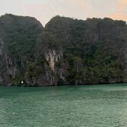 Sunrise on Halong Bay