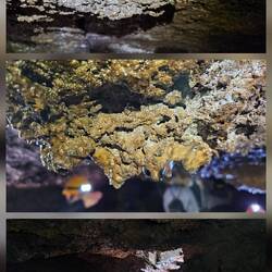 Im Kanal vieler Krater