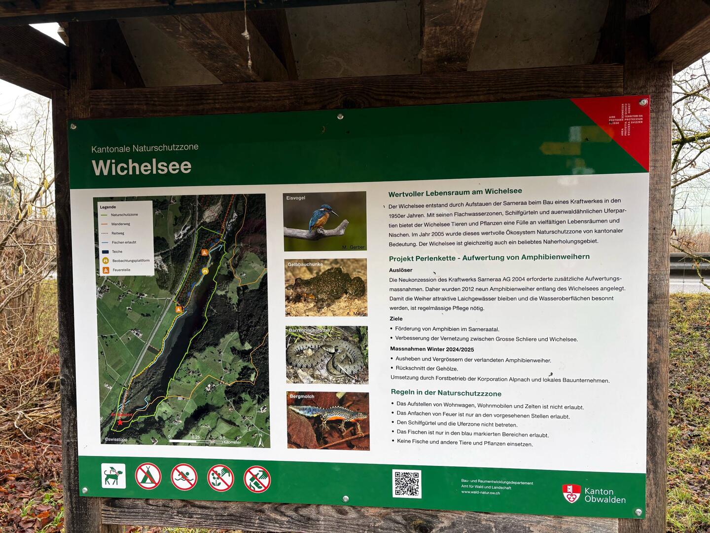 Das kleine Naturschutzgebiet