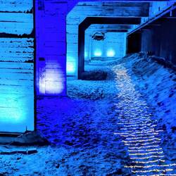 Kunstinstallation zum Gedenken an die Opfer