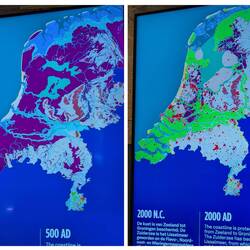 Zerstörung der Niederlande durch Naturereignisse von 500 n. Chr. bis 2.000 n. Chr.