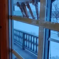 Die Kompressionsstrümpfe wegen im Wind