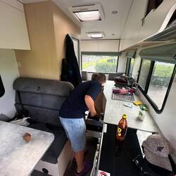 Und dann gings ans Packen