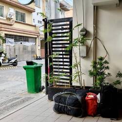 Ausgecheckt und warten auf Uber 🚕