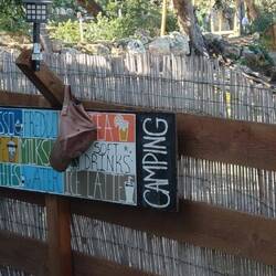 Aphrodite Camping: noch geschlossen.