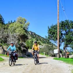 Uschi fotografierte uns.
