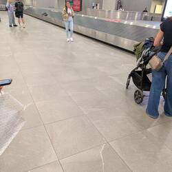 Getting through customs was very quick, luggage took a long time