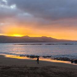So ein schöner Sonnenuntergang!