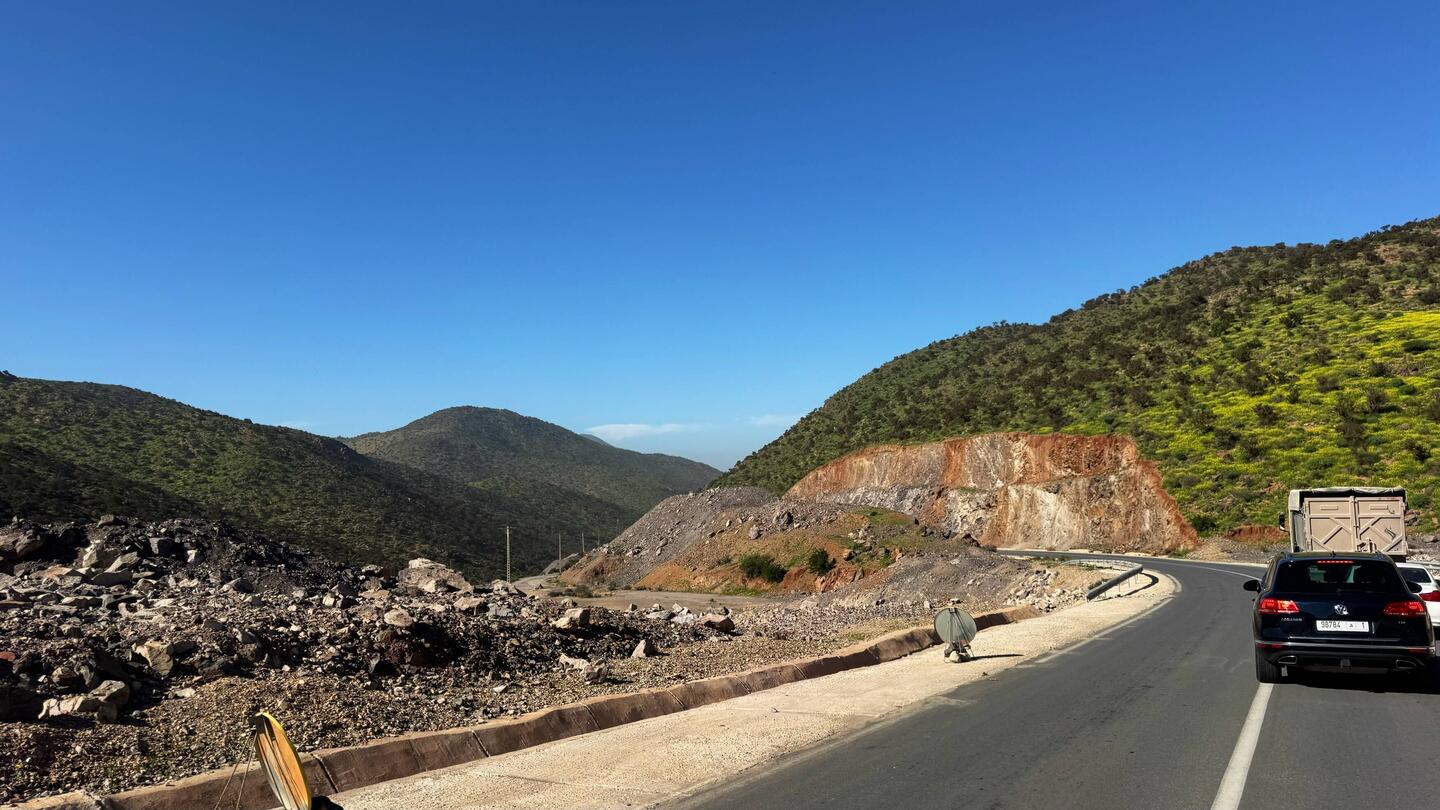 Die Natur bei der Anfahrt auf der N21 🫶❤️💫