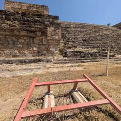 The information boards were kind of lacking