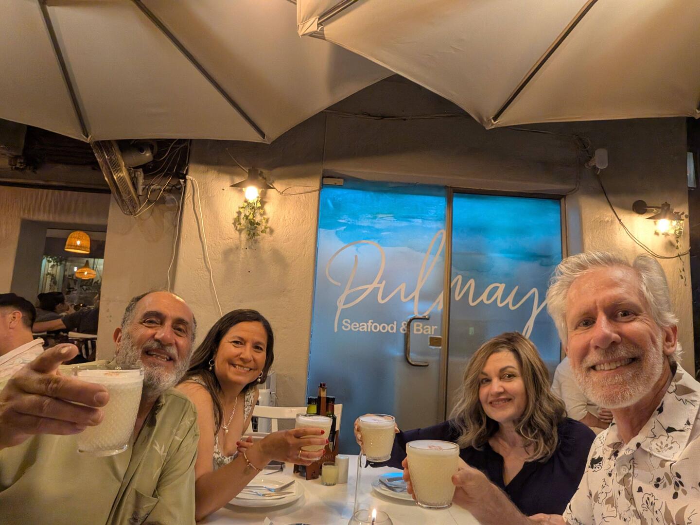 Good times with Pisco Sours