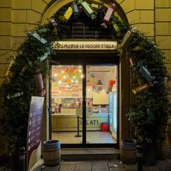 Our favorite gelateria — Bologna, Italy.