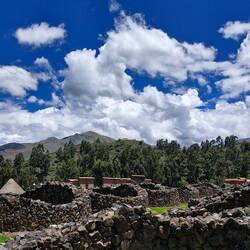 Inkasiedlung in Raqchi