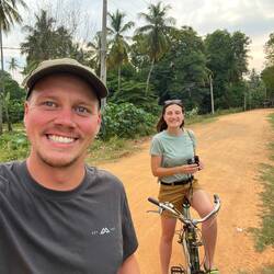 Unterwegs mit Fahrrad