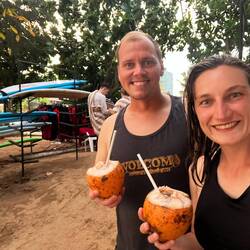 King Coconut gabs im Anschluss zur Stärkung.