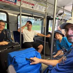 Und unterwegs zum Hotel