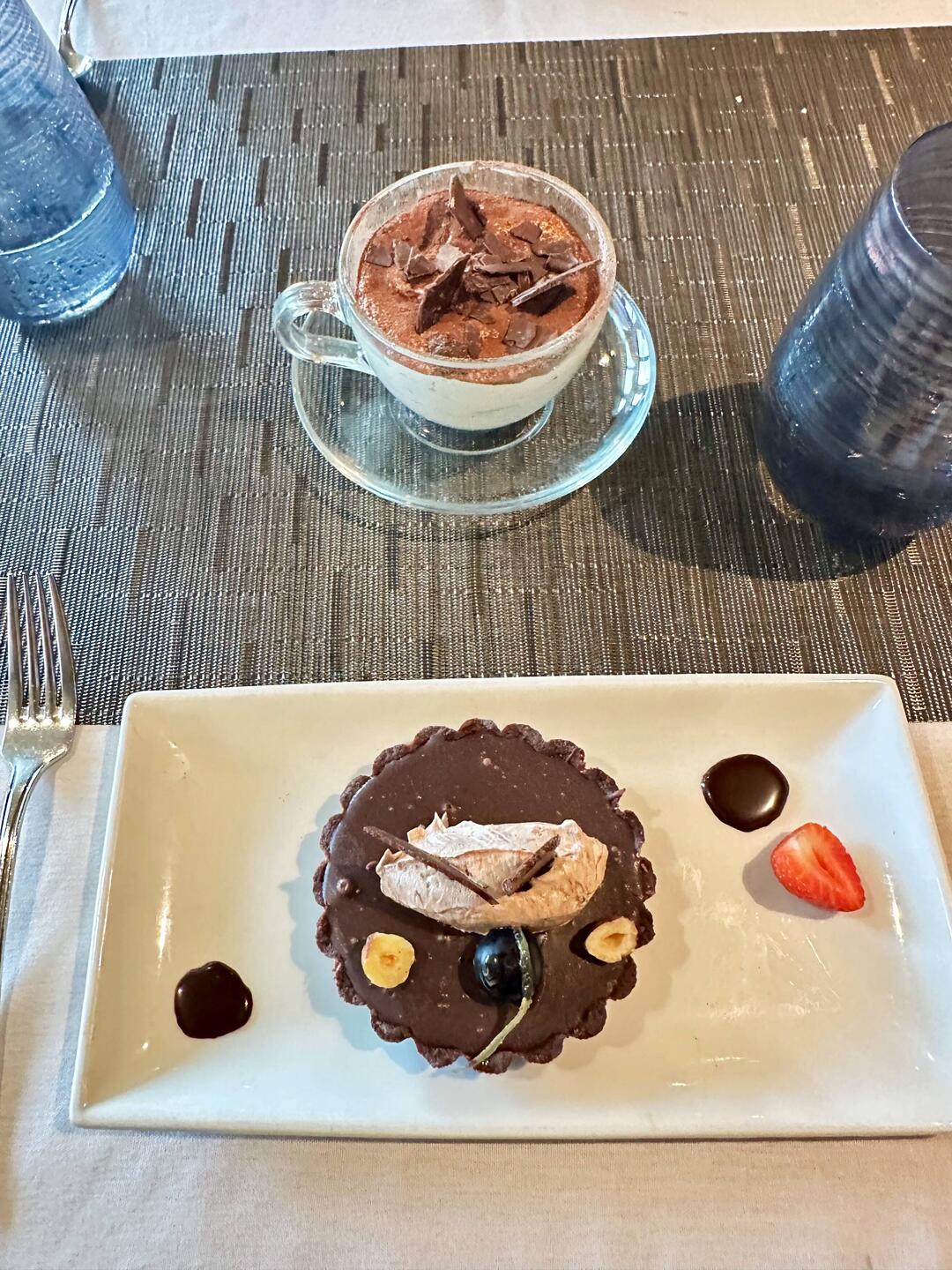 We ate at Canaletto specialty dining Thursday.