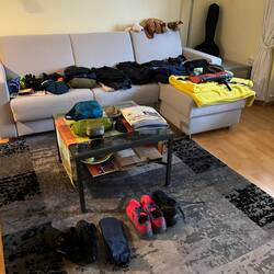 So viele Klamotten ...