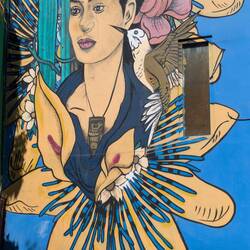 Frida Kahlo ist überall präsent