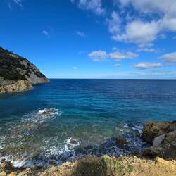 Zalivčki... in lepa barva morja...