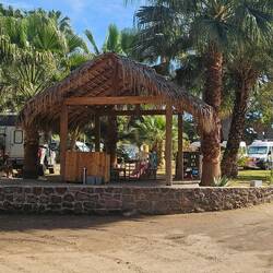New gazebo for dish washing