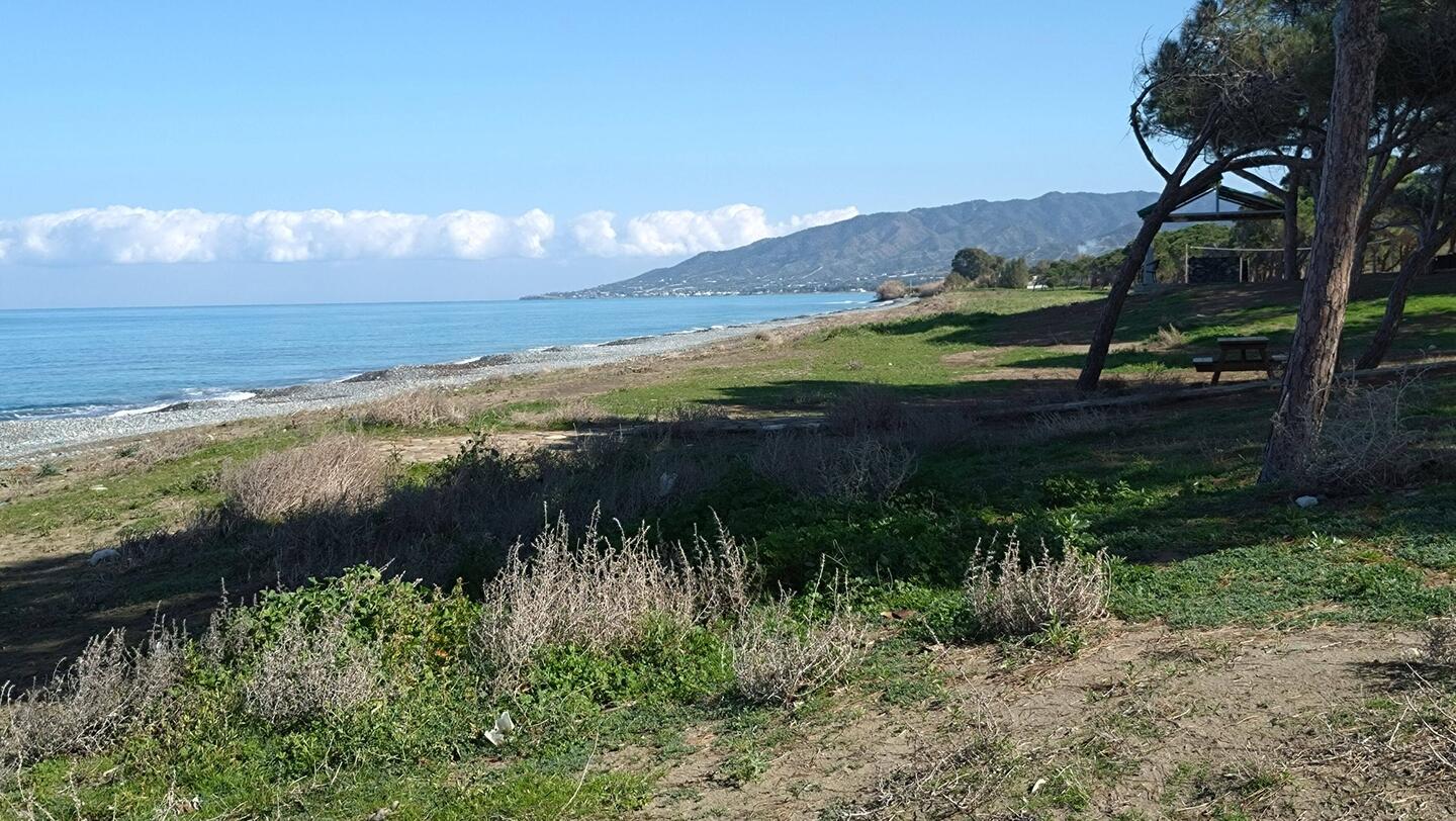 Strand an der Picknick Area.