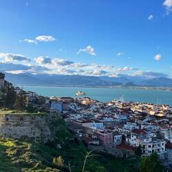 Blick auf die ältere Festung und die Altstadt