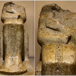 Statue of Hapuseneb, vizier and high priest of Amun (Reign of Hatshepsut, 1479-1458 BC).