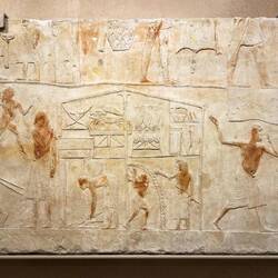 Stele from the Egyptian Collection at the Museo Civici Archeologico di Bologna.