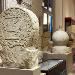 Stela Ducati 12 ... from the Giardini Margherita Necropolis, tomb 196; late 5th-early 4th century BC