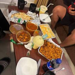 Indisch mit Julija und Ole