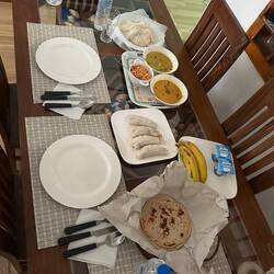 Frühstück mit Melanie