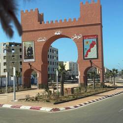 Stadttor in El Marsa